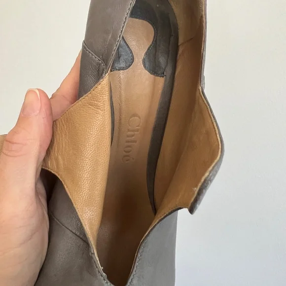 Chloe Leather Booties - Picture 7 of 9